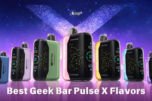 best geek bar pulse x flavors