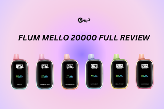 flum mello 20000 disposable vape review