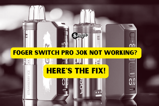 foger switch pro 30k not working