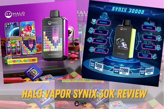 halo vapor synix 30000 disposable review