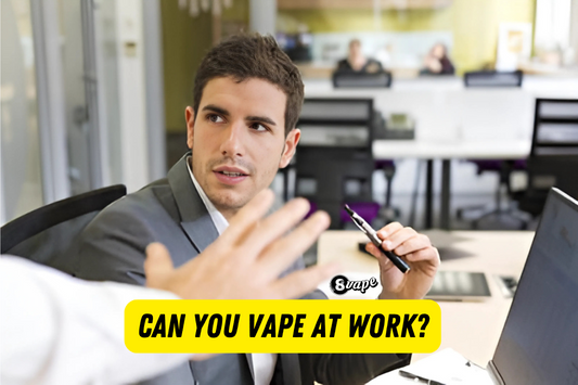 can you vape at work