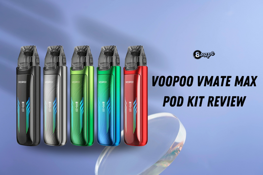 voopoo vmate max pod kit review and features