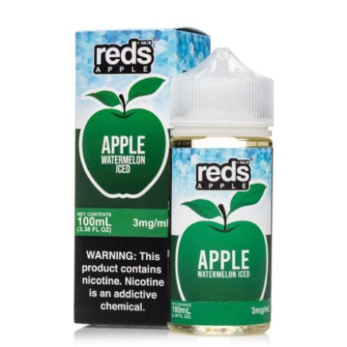 7 Daze Juice Reds Apple Watermelon Iced 100ml Vape Juice