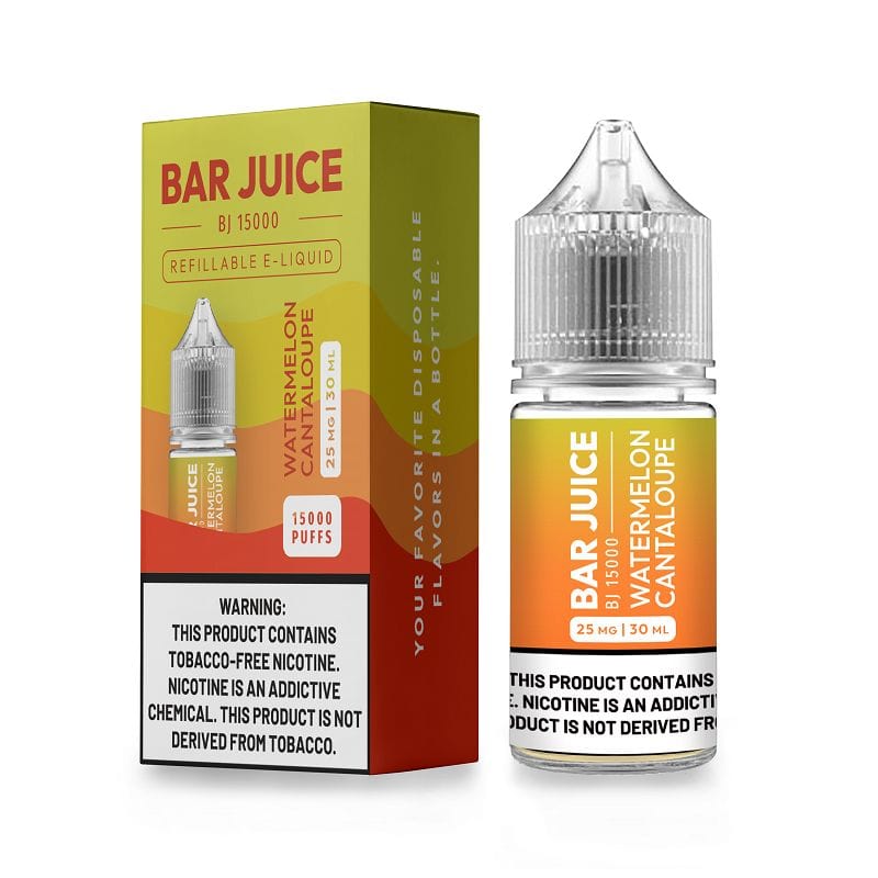 Bar Juice Juice Bar Juice Watermelon Cantaloupe Nic Salt Vape Juice 30ml