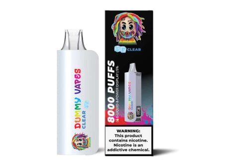 Dummy Vape Disposable Vape Clear Dummy Vape (Tekashi 6ix9ine) Disposable Vape (5%, 8000 Puffs)