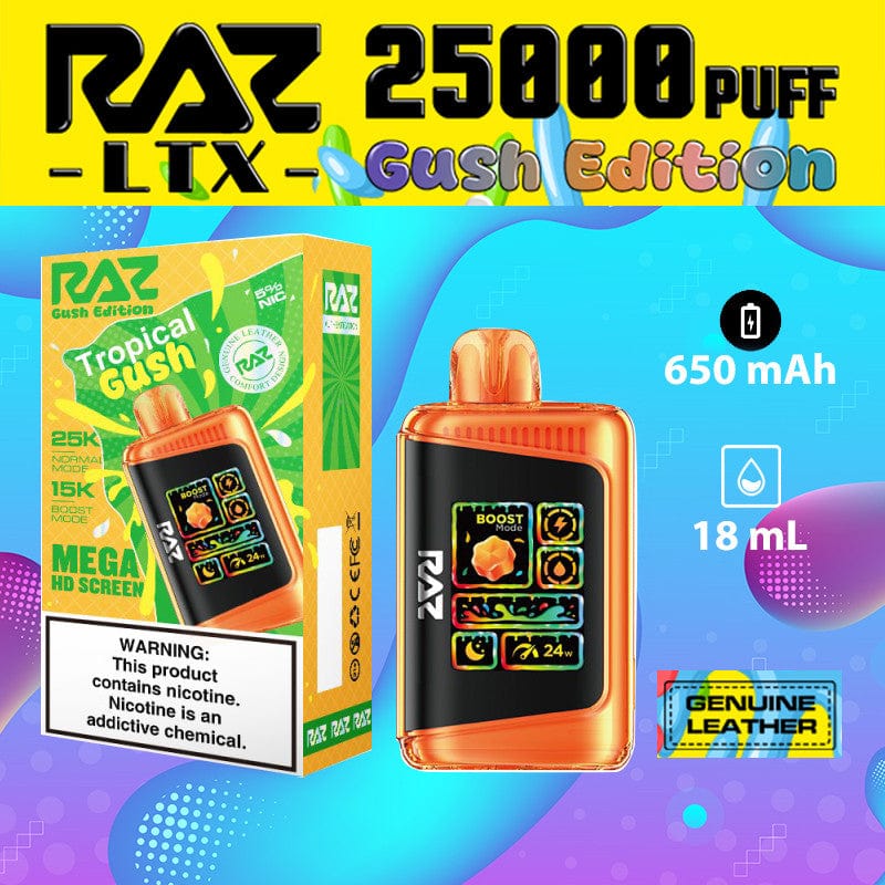 RAZ Disposable Vape RAZ LTX Gush Edition Disposable Vape (5%, 25000 Puffs)