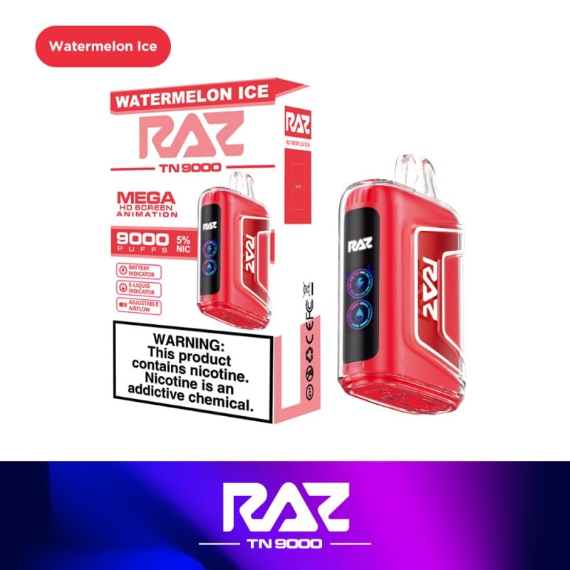 raz tn9000 disposable vape watermelon ice