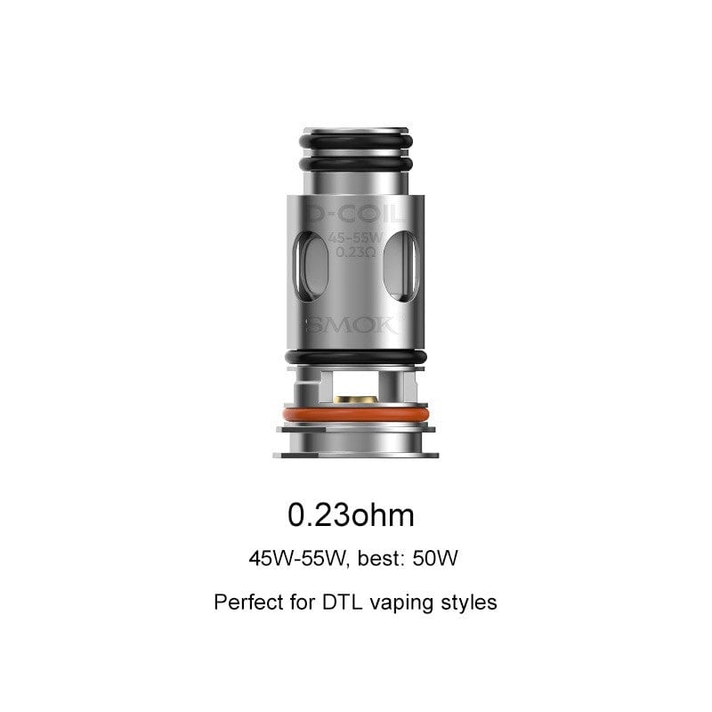 SMOK Coils 0.23ohm SMOK D-coil Meshed Coil (Pack of 5)