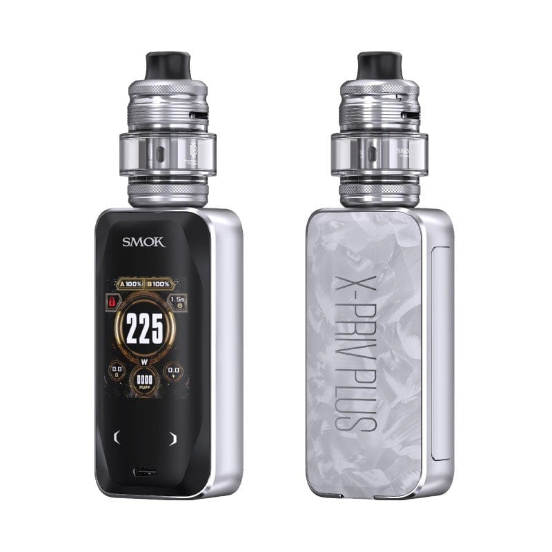 SMOK Kits White Shell SMOK X-PRIV Plus 225W Box Mod Kit