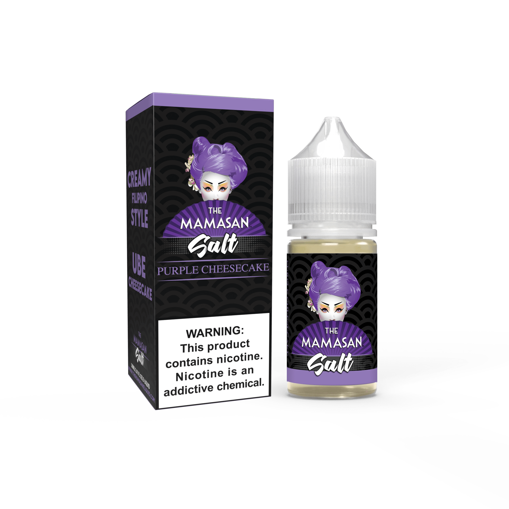 The Mamasan Juice Purple Cheesecake 30ml Nic Salt Vape Juice - Mamasan