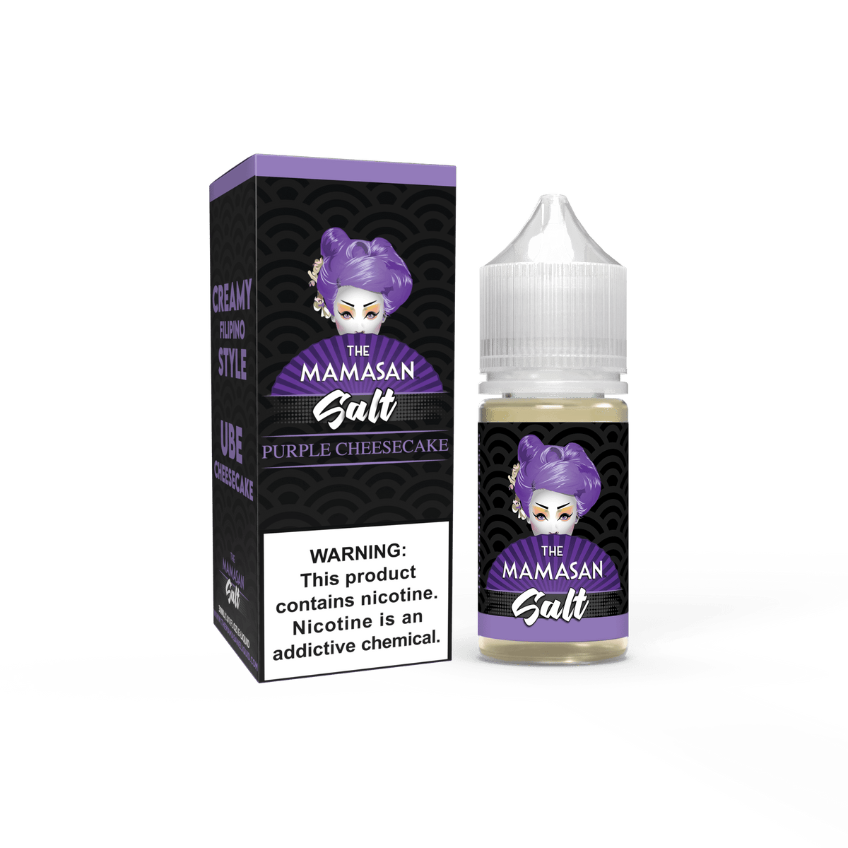 The Mamasan Juice Purple Cheesecake 30ml Nic Salt Vape Juice - Mamasan