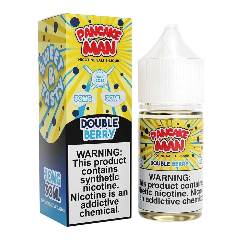 Vape Breakfast Classics Juice Vape Breakfast Classics Pancake Man Double Berry 30ml Nic Salt Vape Juice