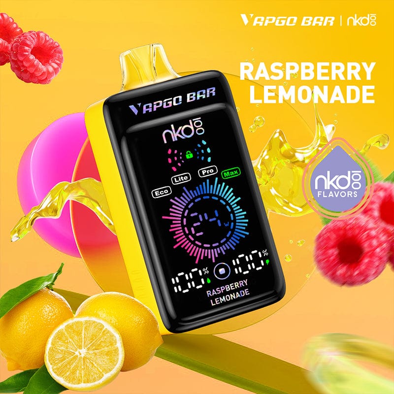 VAPGO BAR Disposable Vape Raspberry Lemonade VAPGO BAR Panora 25000 Disposable Vape (5%, 25000 Puffs)