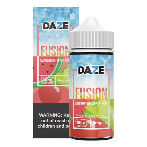 7 Daze Juice 7 Daze Fusion Watermelon Apple Pear ICED 100ml Vape Juice