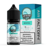 Air Factory Juice Air Factory Menthol 30ml Nic Salt Vape Juice