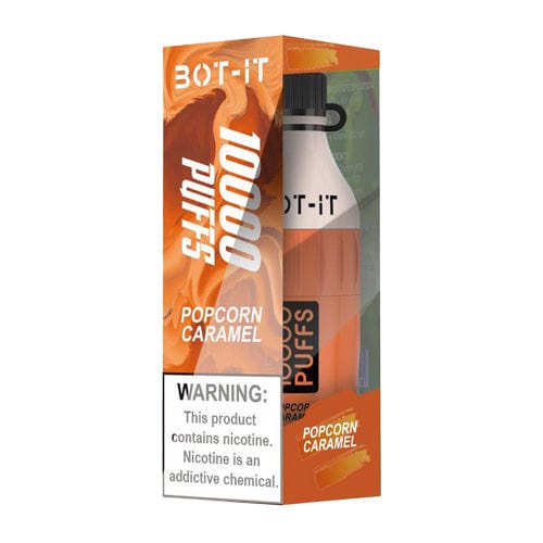 Blitz Disposable Vape Popcorn Caramel Blitz Bot-It Disposable Vape (5%, 10,000 Puffs)