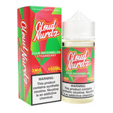 Cloud Nurdz Juice Sour Watermelon Strawberry 100ml TF Vape Juice - Cloud Nurdz