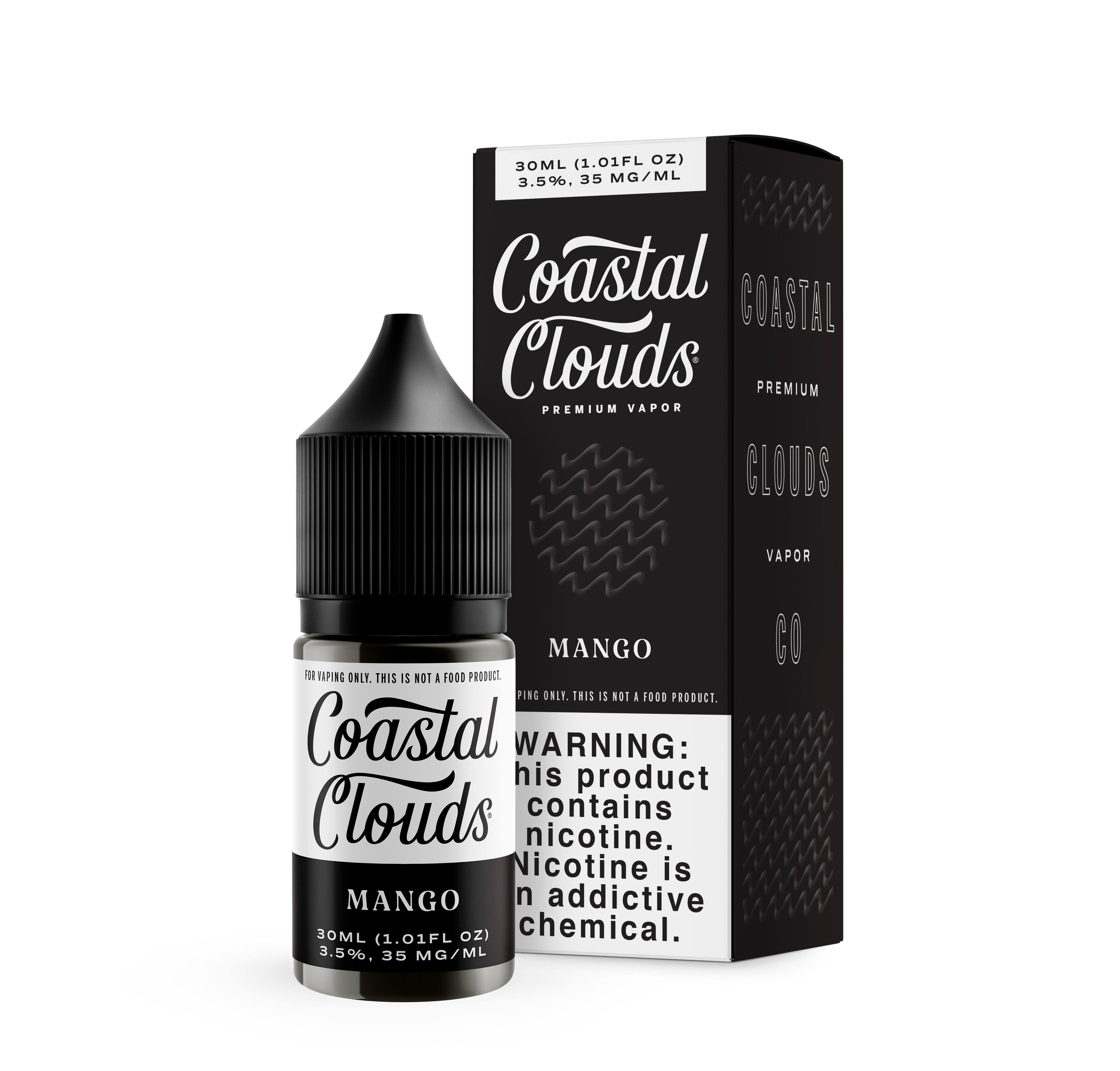 Coastal Clouds Juice Coastal Clouds Saltwater Mango 30ml Nic Salt Vape Juice