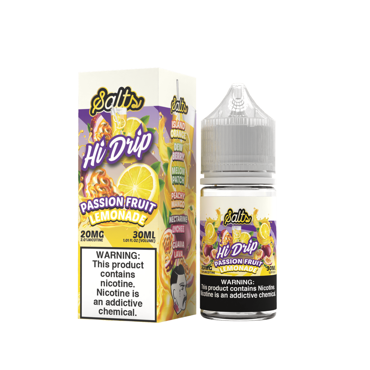 Hi-Drip Juice Hi-Drip Passionfruit Lemonade 30ml Nic Salt Vape Juice