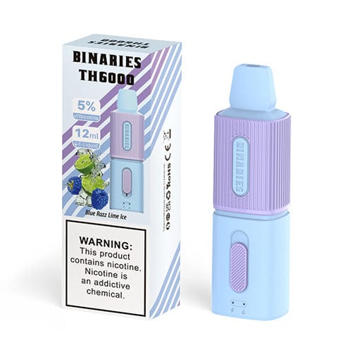 Horizon Disposable Vape Blue Razz Lime Ice HorizonTech Binaries TH6000 Disposable Vape (5%, 6000 Puffs)