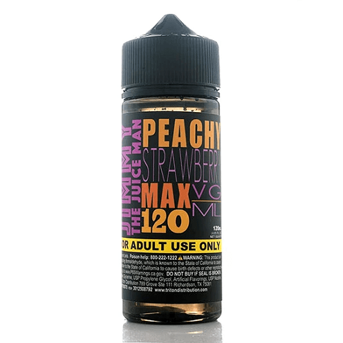 Jimmy the Juice Man Juice Peachy Strawberry 120ml Vape Juice - Jimmy the Juice Man