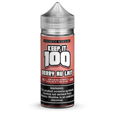 Keep It 100 Juice Berry Au Lait 100ml Synthetic Nicotine Vape Juice - Keep It 100