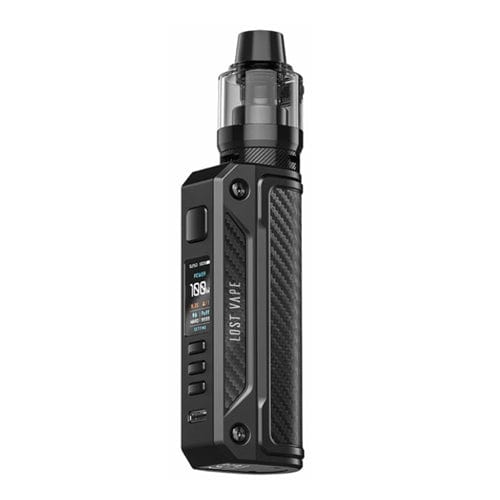 Lost Vape Kits Black/Carbon Fiber Lost Vape Thelema Solo 100W Kit