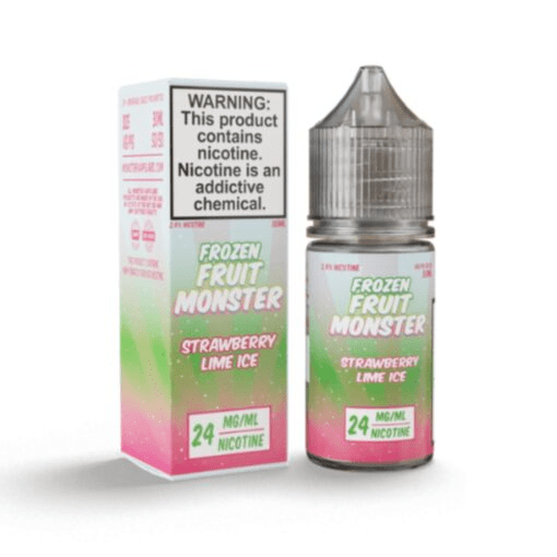 Monster Vape Labs Juice Frozen Fruit Monster Strawberry Lime Ice 30ml Nic Salt Vape Juice