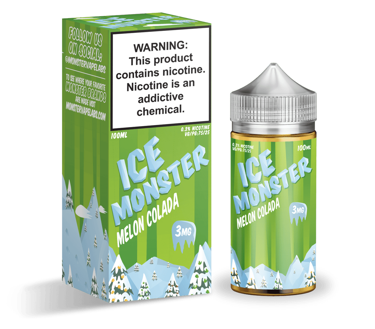 Monster Vape Labs Juice ICE Monster Melon Colada 100ml Vape Juice