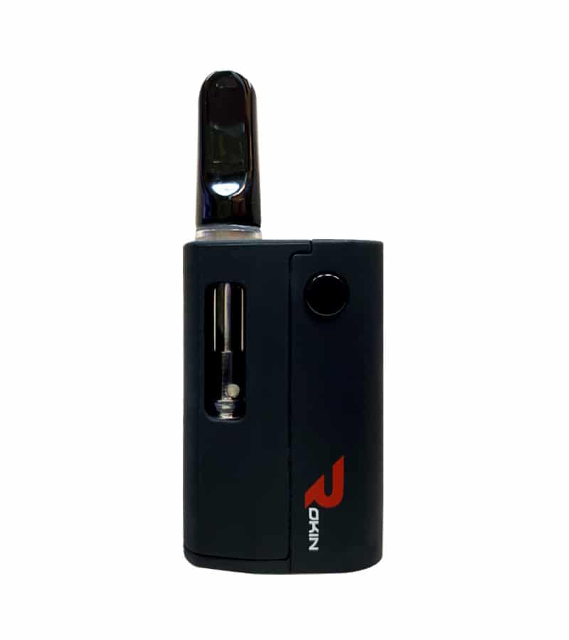 Rokin Alternatives Matte Black Rokin Mini Tank 510 Threaded Oil Cartridge Vaporizer Kit