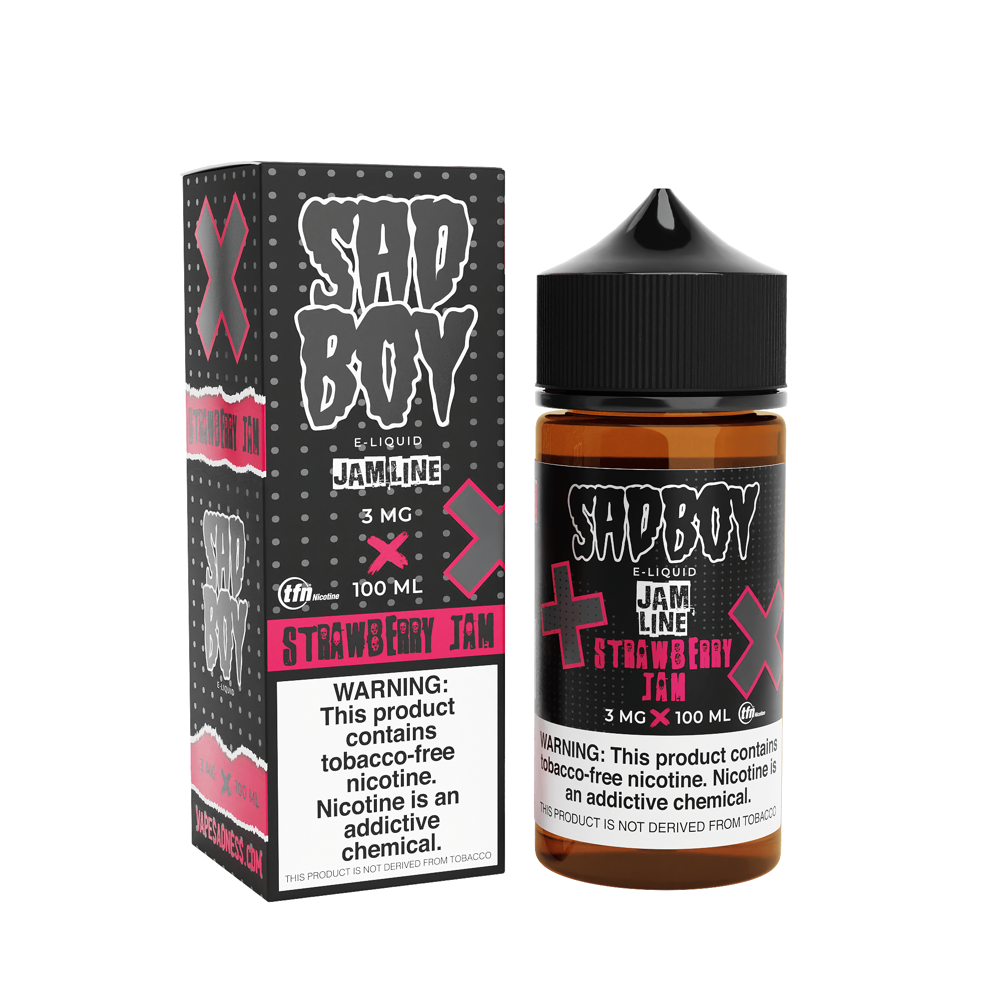 Sadboy Juice Sadboy Strawberry Jam Cookie 100ml Vape Juice