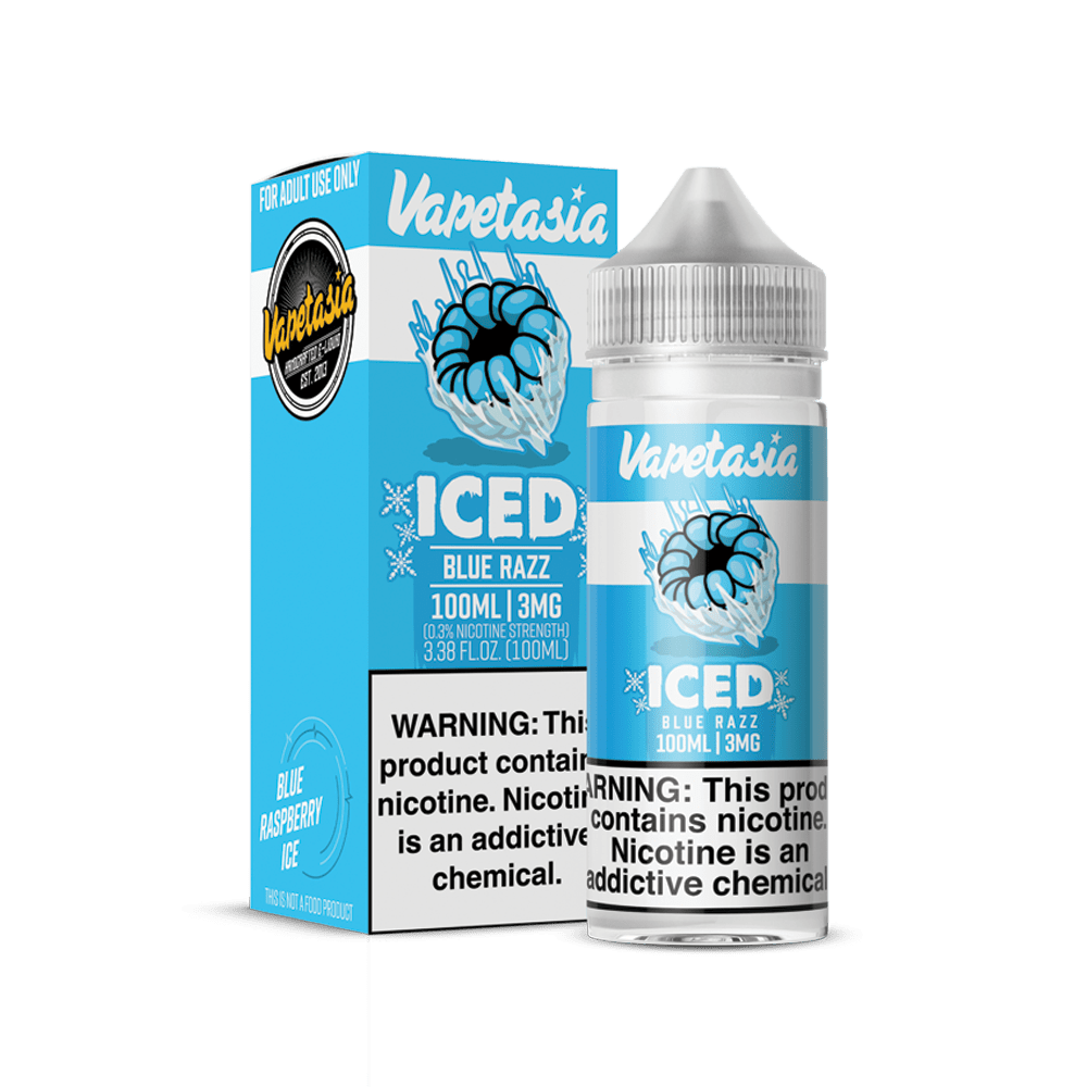 Vapetasia Juice Vapetasia Killer Fruits ICED Blue Razz 100ml Vape Juice