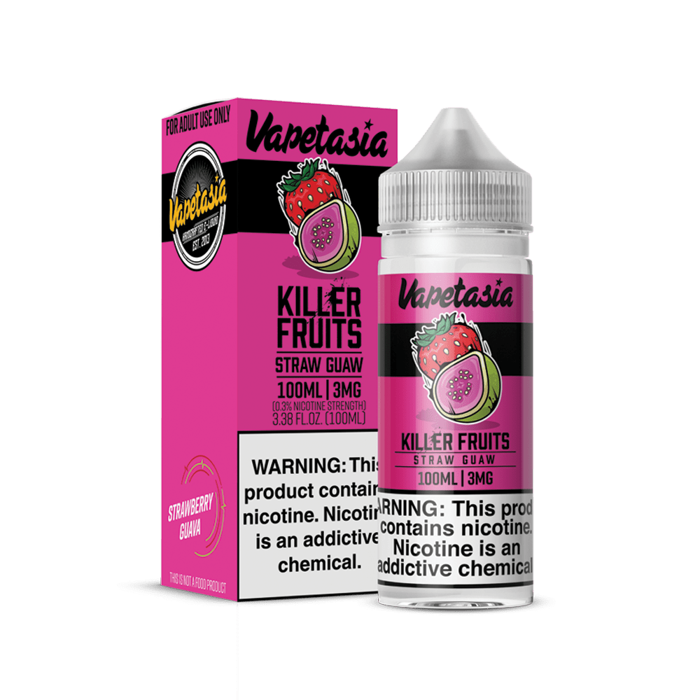 Vapetasia Juice Vapetasia Killer Fruits Straw Guaw 100ml Vape Juice