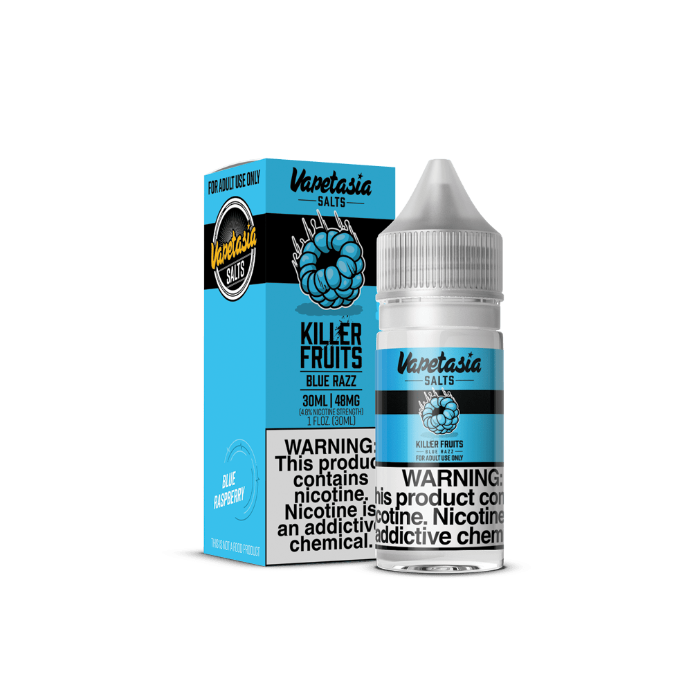 Vapetasia Juice Vapetasia Salts Killer Fruits Blue Razz 30ml Nic Salt Vape Juice