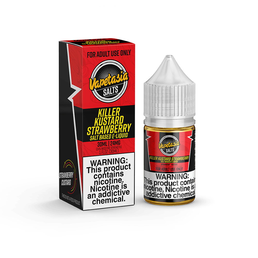 Vapetasia Juice Vapetasia Salts Killer Kustard Strawberry 30ml Nic Salt Vape Juice